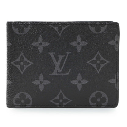 Exclusive Louis Vuitton Monogram Eclipse Multiple Wallet — Front View
