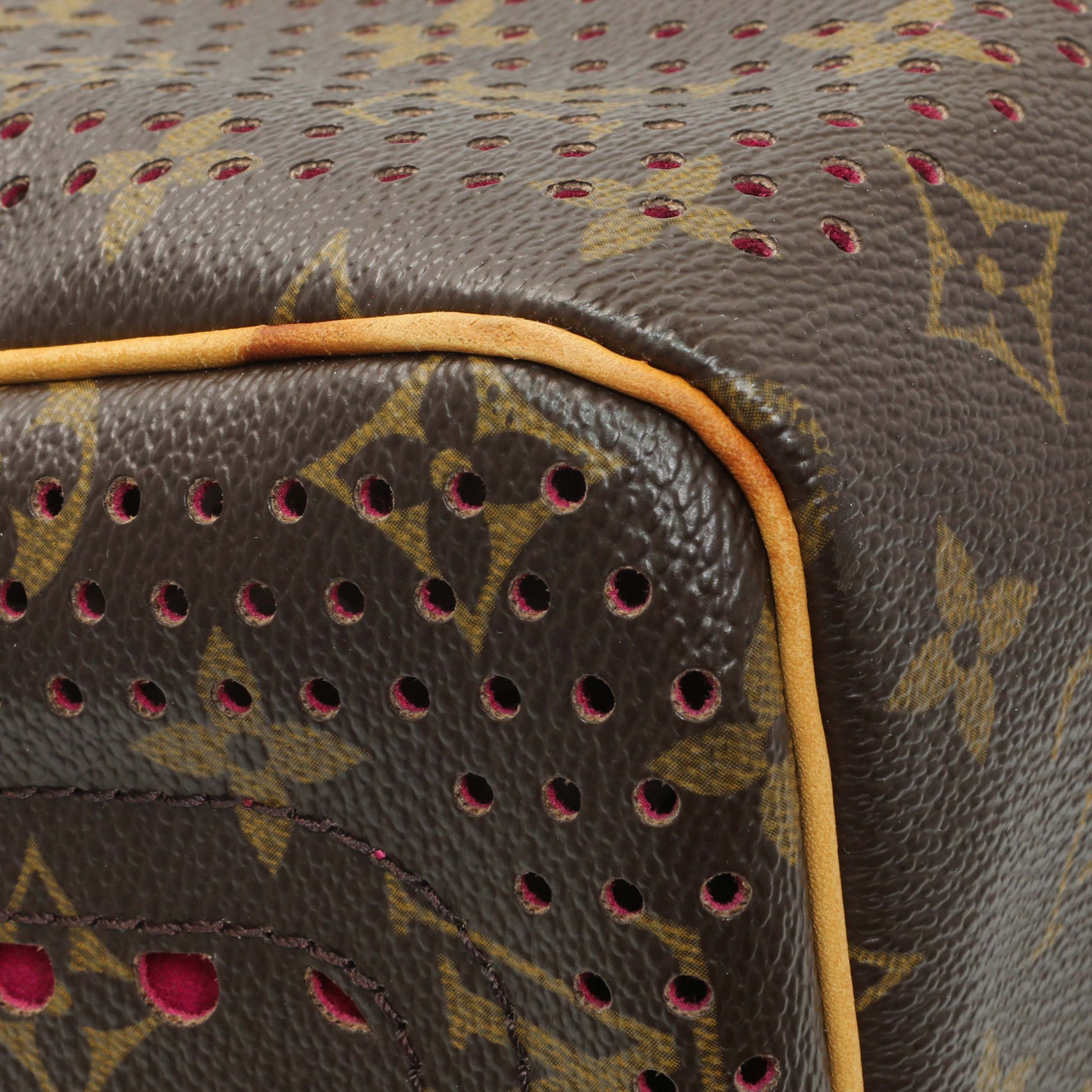 Exclusive Louis Vuitton Monogram Perforated Speedy 30 — Lifestyle View