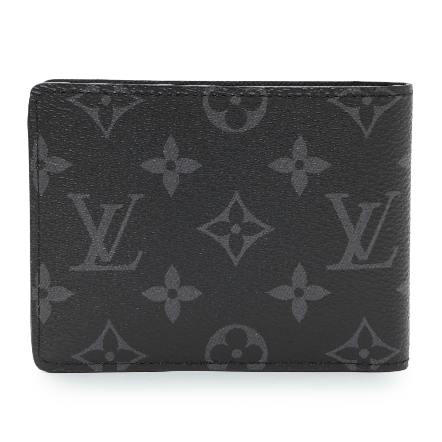 Exclusive Louis Vuitton Monogram Eclipse Multiple Wallet — Side View