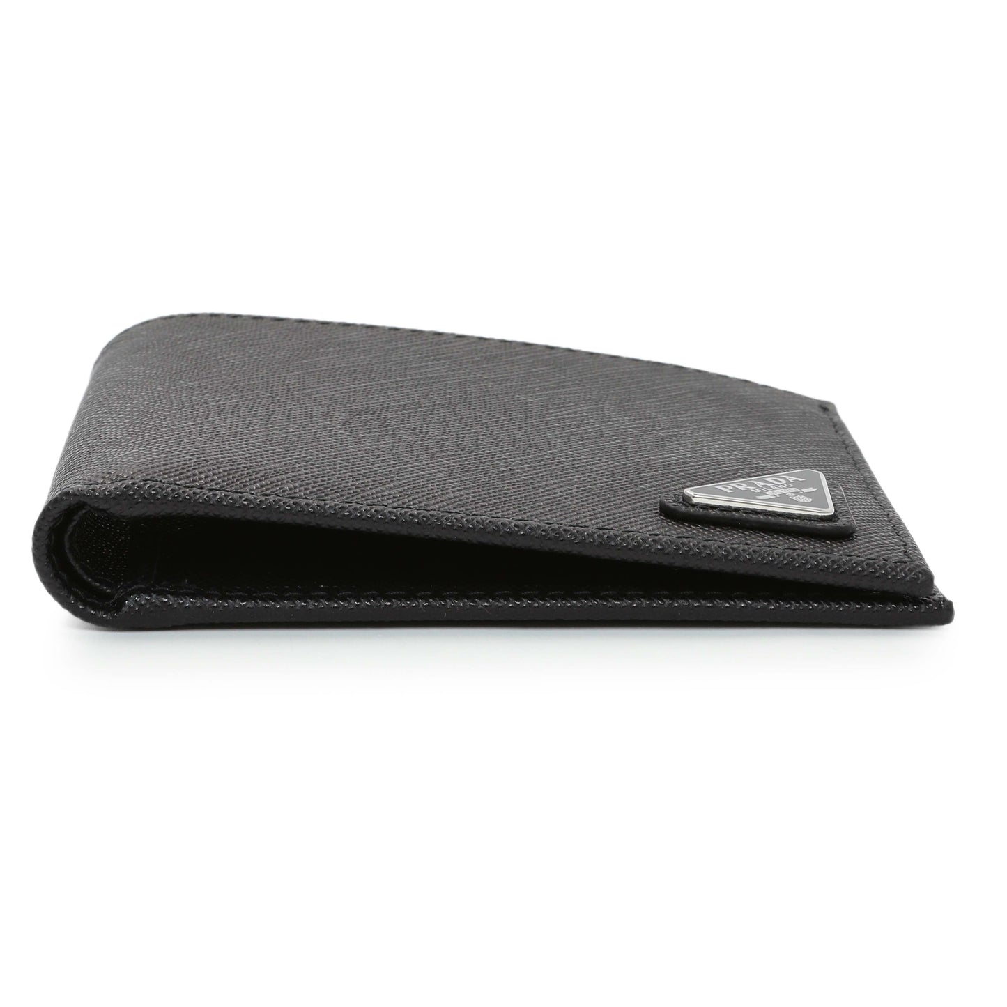 Exclusive Prada Saffiano Bifold Wallet — Back View