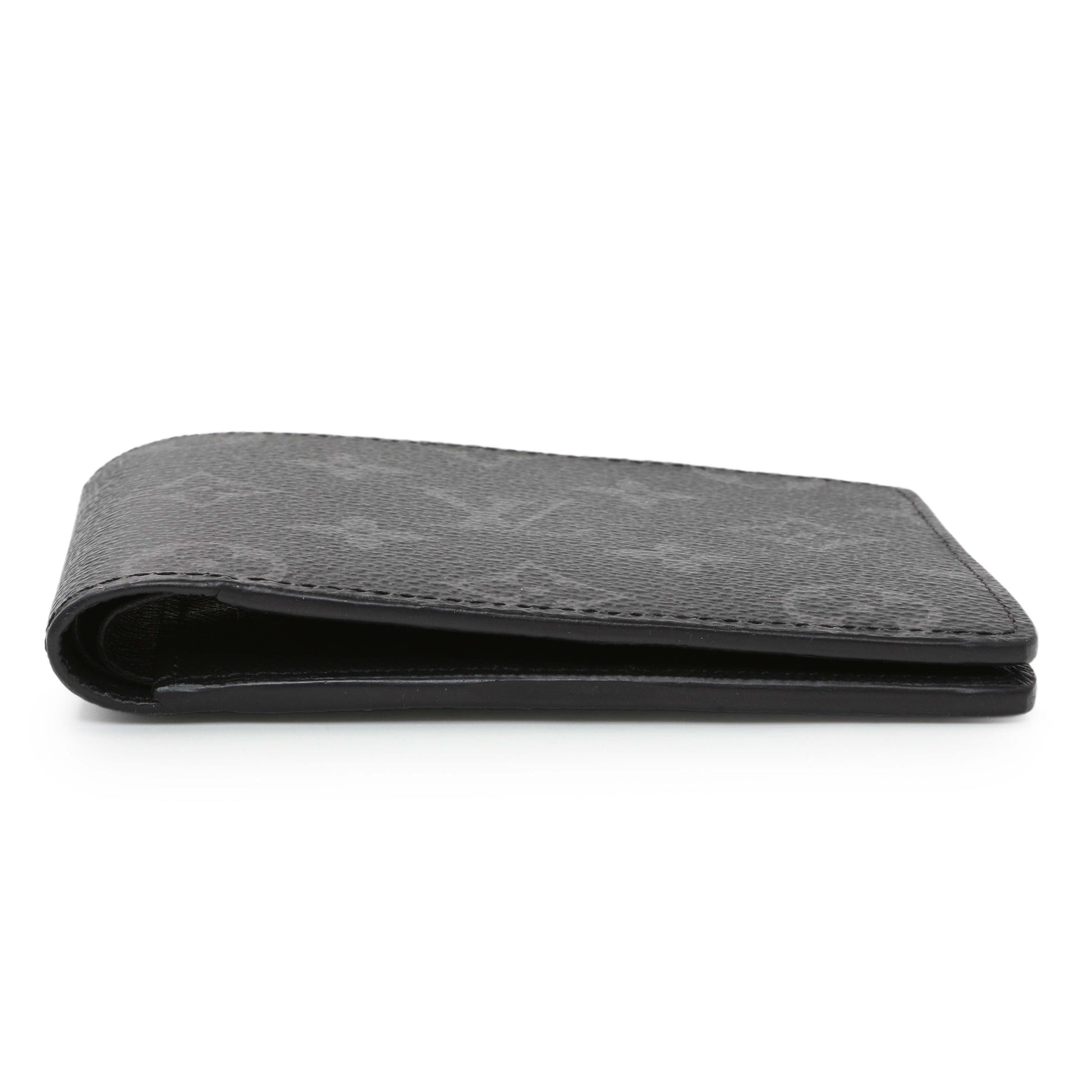 Exclusive Louis Vuitton Monogram Eclipse Multiple Wallet — Back View
