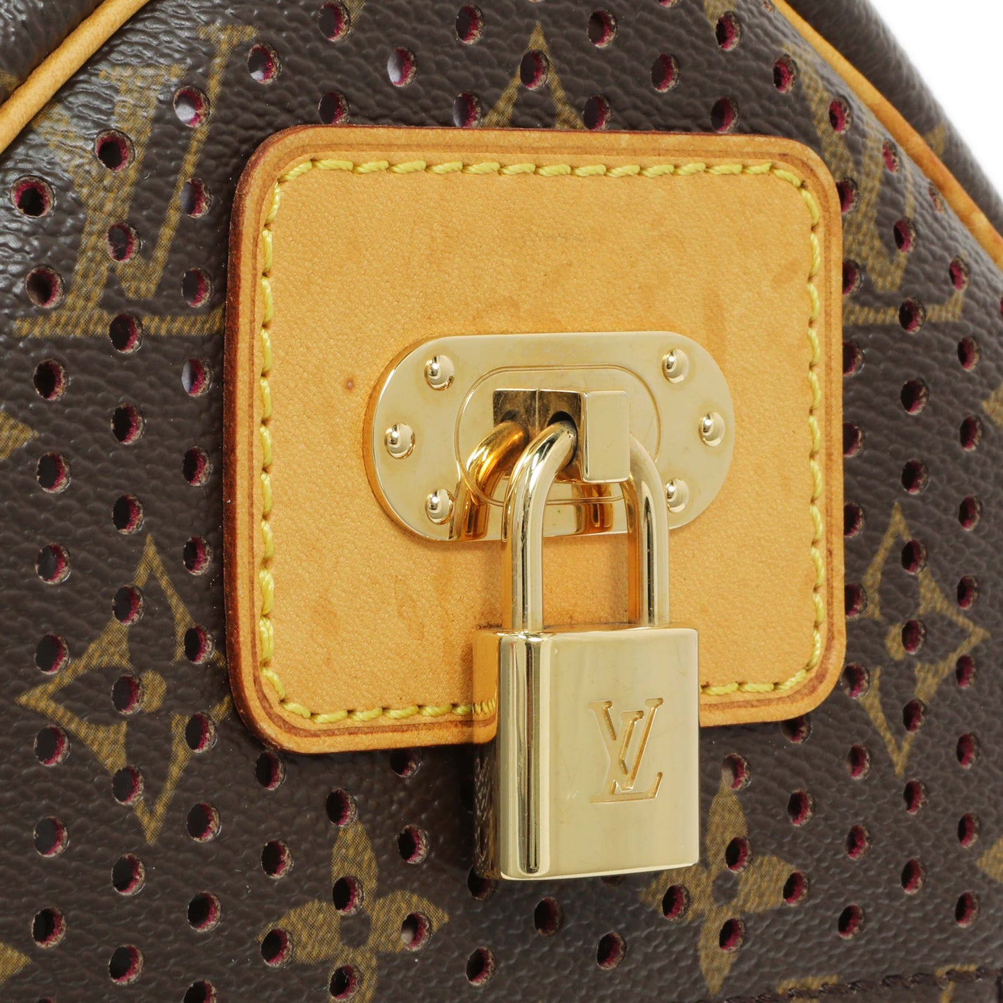Exclusive Louis Vuitton Monogram Perforated Speedy 30 — Alternate View 15