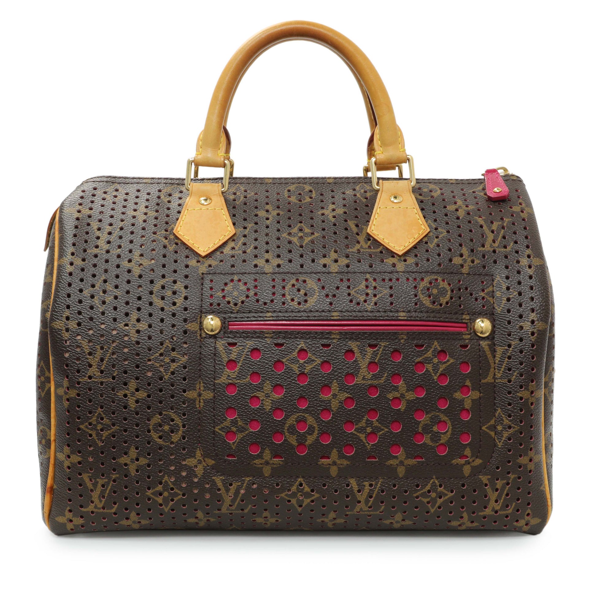 Exclusive Louis Vuitton Monogram Perforated Speedy 30 — Front View