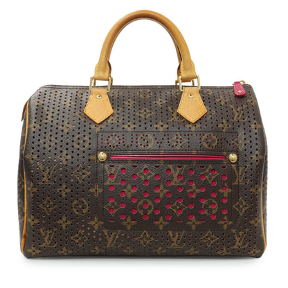 Exclusive Louis Vuitton Monogram Perforated Speedy 30 — Front View