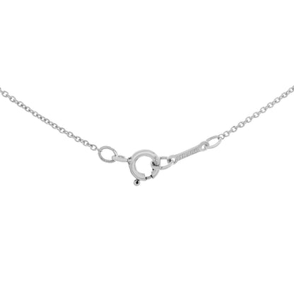 Exclusive Tiffany & Co. Sterling Silver Vintage Bean Pendant — Back View