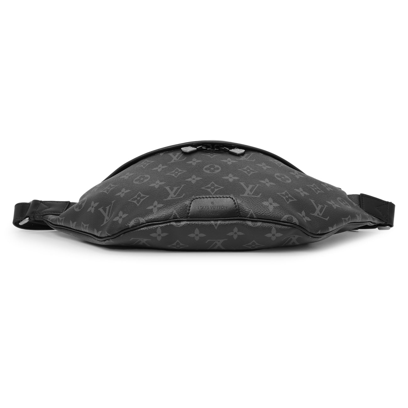 Exclusive Louis Vuitton Monogram Eclipse Discovery Bumbag — Back View