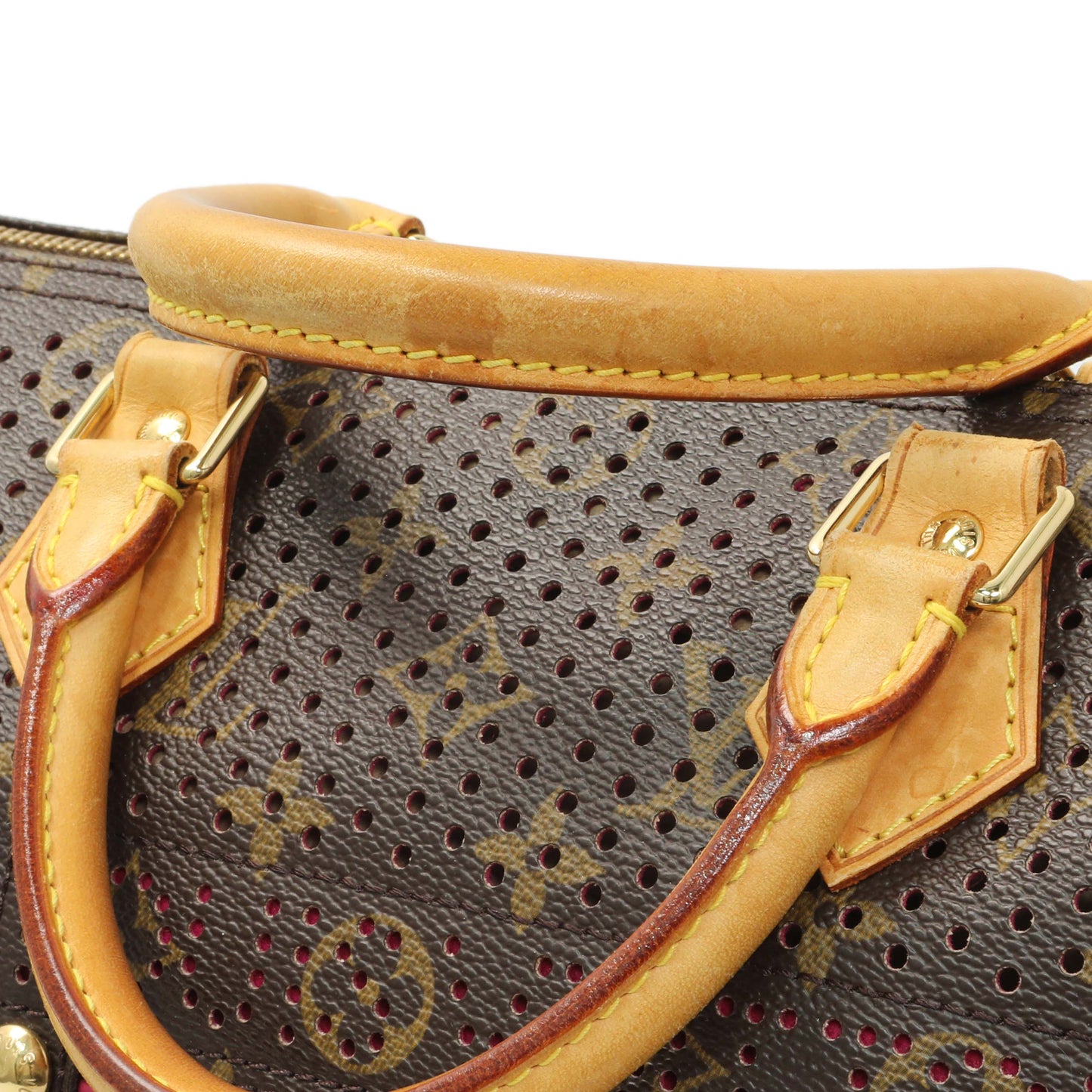 Exclusive Louis Vuitton Monogram Perforated Speedy 30 — Alternate View 14