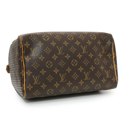 Exclusive Louis Vuitton Monogram Perforated Speedy 30 — Back View