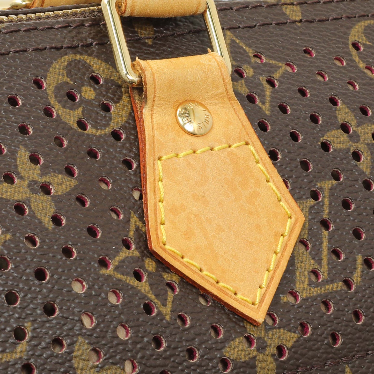 Exclusive Louis Vuitton Monogram Perforated Speedy 30 — Alternate View 13