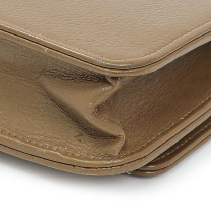 Exclusive Chanel Brown Caviar Timeless CC Wallet on Chain WOC — Alternate View 8