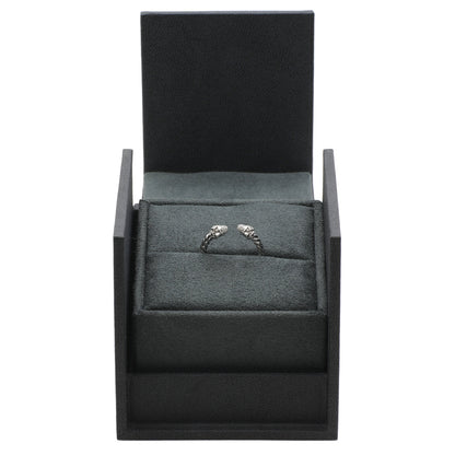 Exclusive David Yurman 18K White Gold 2.3mm Renaissance Ring — Top View