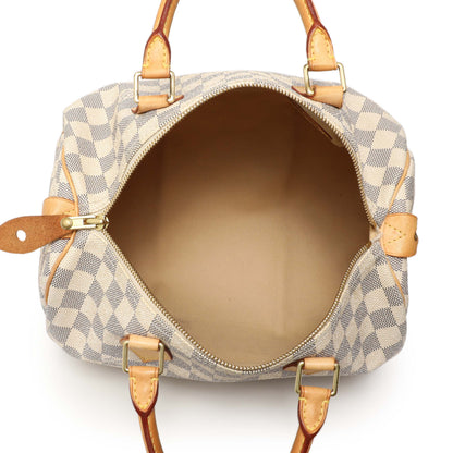 Exclusive Louis Vuitton Damier Azur Speedy 30 — Alternate View 7