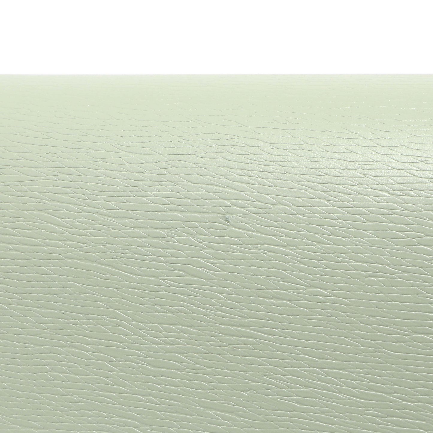 Exclusive Gucci Pale Green Textured Calfskin Script Logo Chain Wallet — Alternate View 7