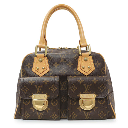 Exclusive Louis Vuitton Monogram Manhattan PM — Front View