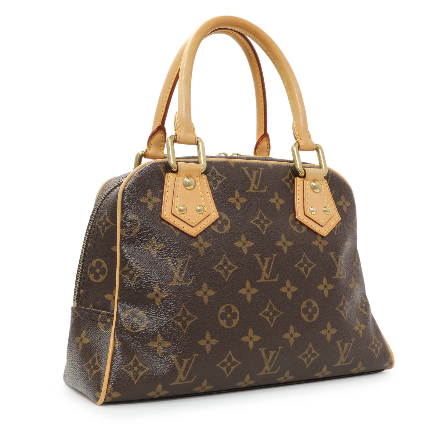 Exclusive Louis Vuitton Monogram Manhattan PM — Side View