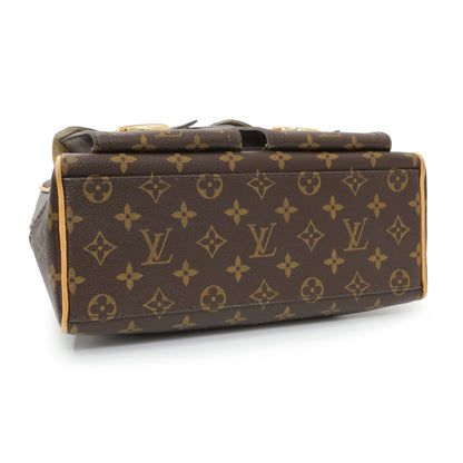 Exclusive Louis Vuitton Monogram Manhattan PM — Back View