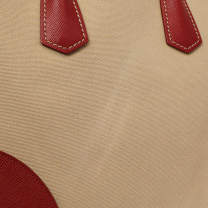 Exclusive Prada Canapa Saffiano Large Double Bag — Alternate View 12