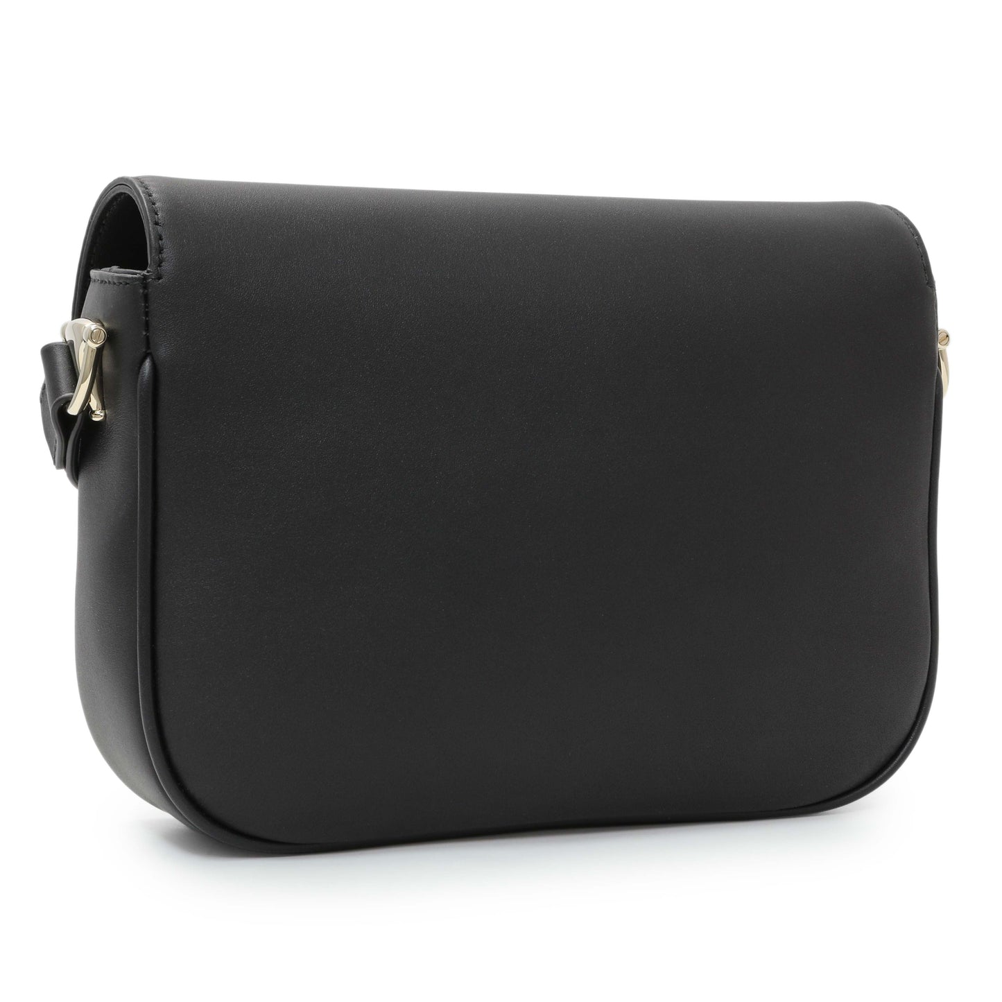 Exclusive Gucci Black Arabella Calfskin Horsebit 1955 Soft Small Shoulder Bag — Side View