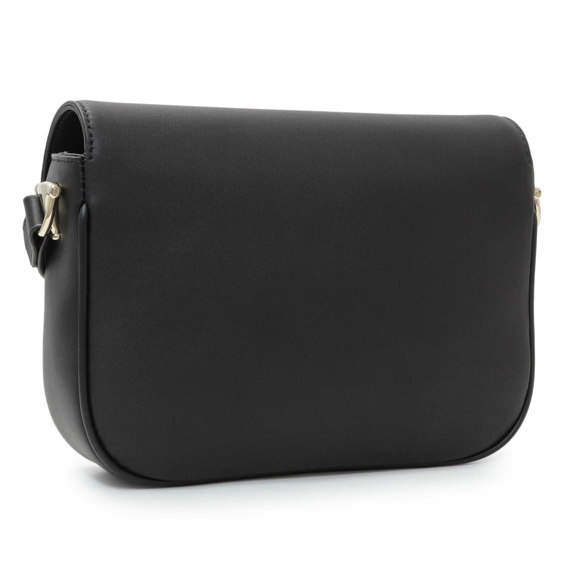 Exclusive Gucci Black Arabella Calfskin Horsebit 1955 Soft Small Shoulder Bag — Side View