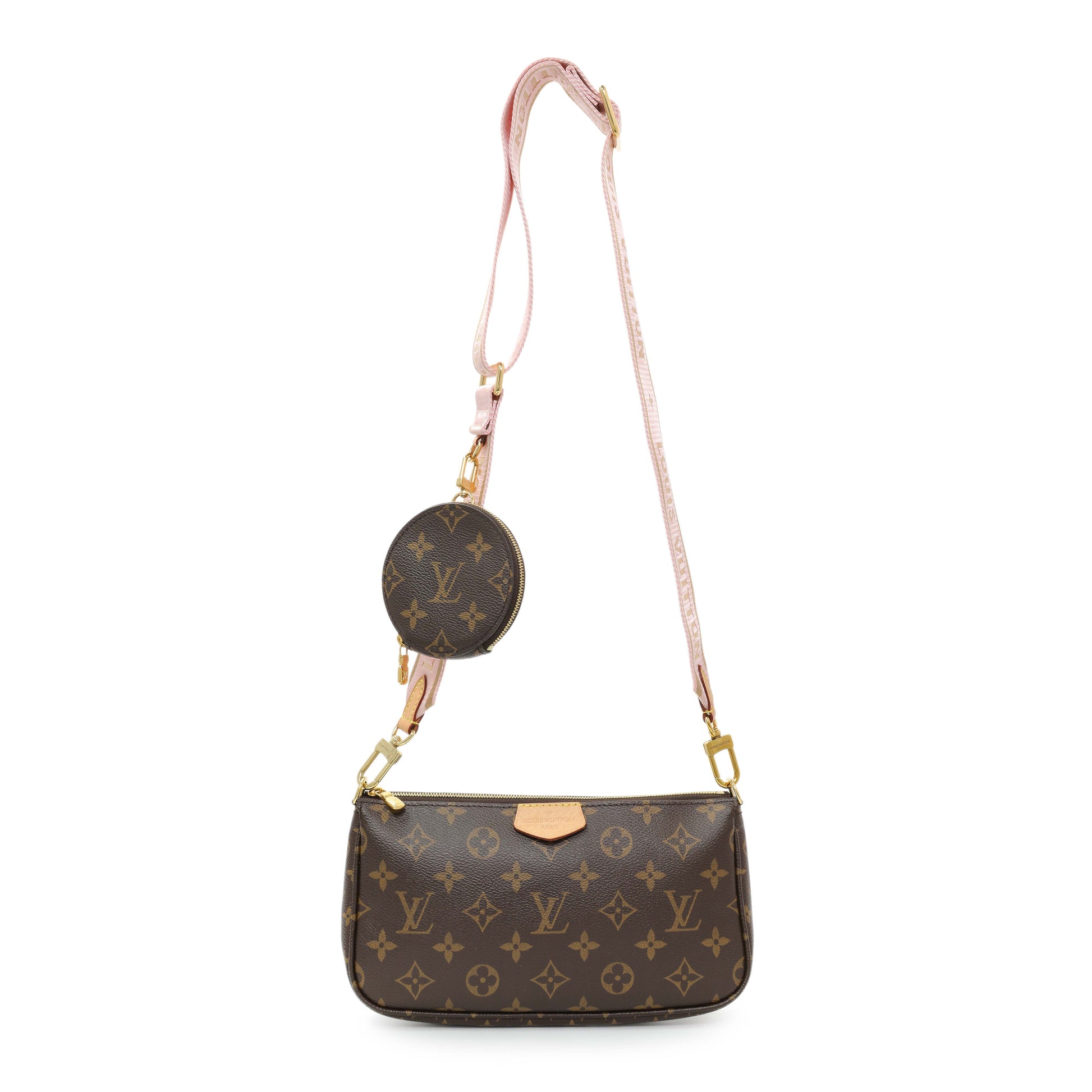 Exclusive Louis Vuitton Monogram Multi Pochette Accessories — Front View