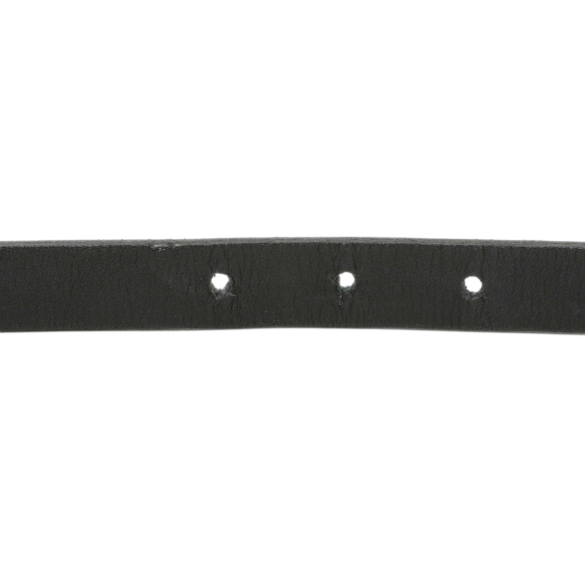 Exclusive Chanel Black Patent Strass Crystal Belt — Detail View