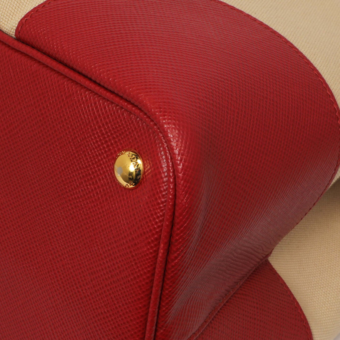 Exclusive Prada Canapa Saffiano Large Double Bag — Alternate View 7