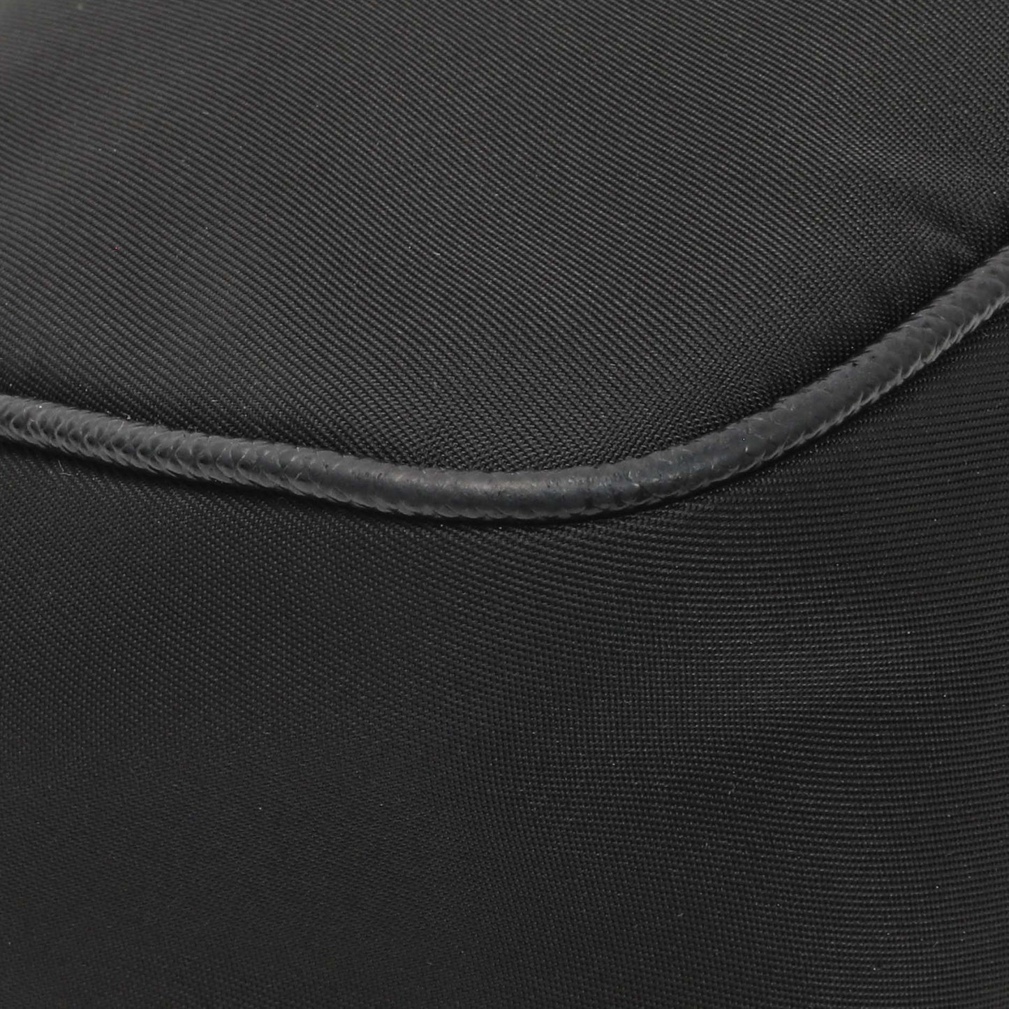 Exclusive Prada Black Nylon Re-Edition 2005 Shoulder Bag — Detail View
