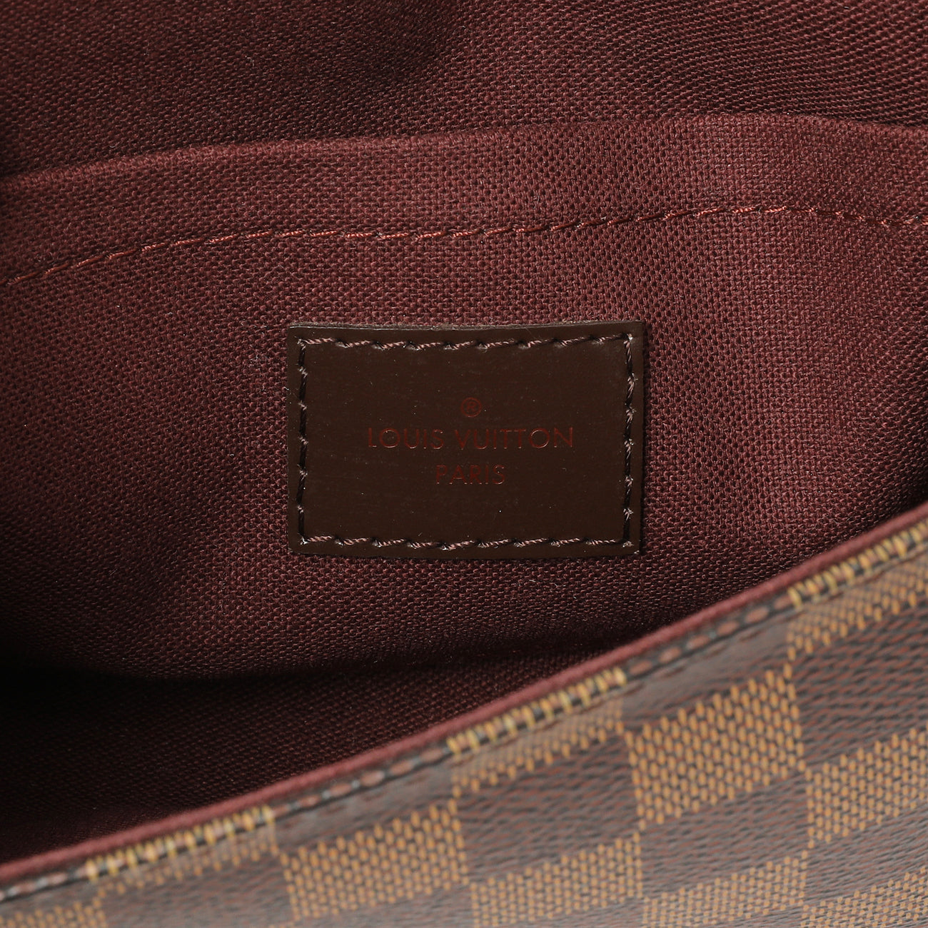 Exclusive Louis Vuitton Damier Ebene Favorite PM — Alternate View 9