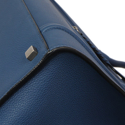 Exclusive Celine Blue Grained Calfskin Medium Phantom Luggage — Alternate View 8