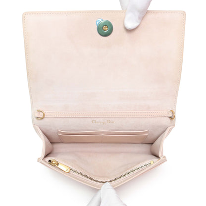 Exclusive Christian Dior Studded Calfskin Diorama Wallet On Chain — Alternate View 8
