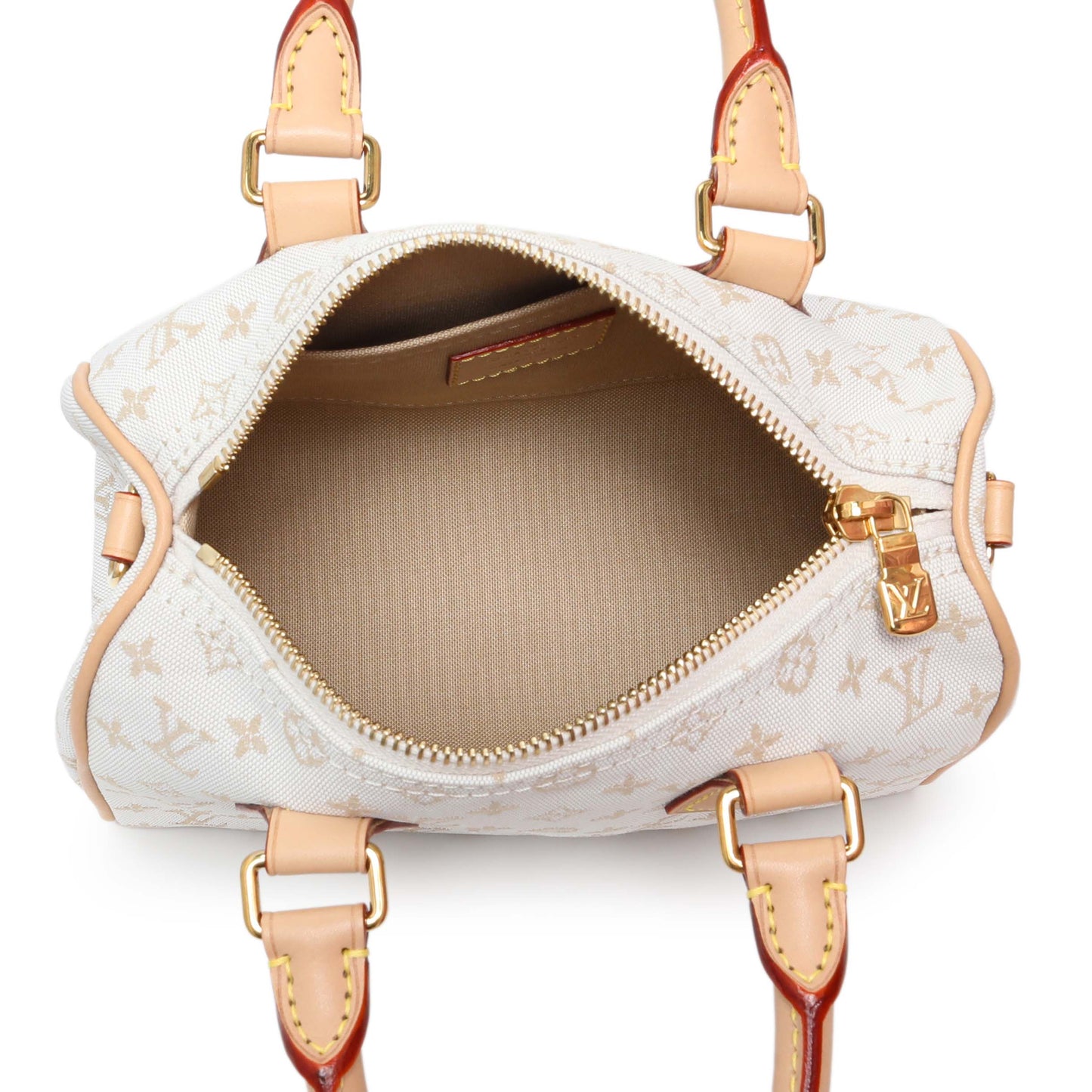 Exclusive Louis Vuitton Monogram Mini Motif Speedy Bandouliere 20 — Top View