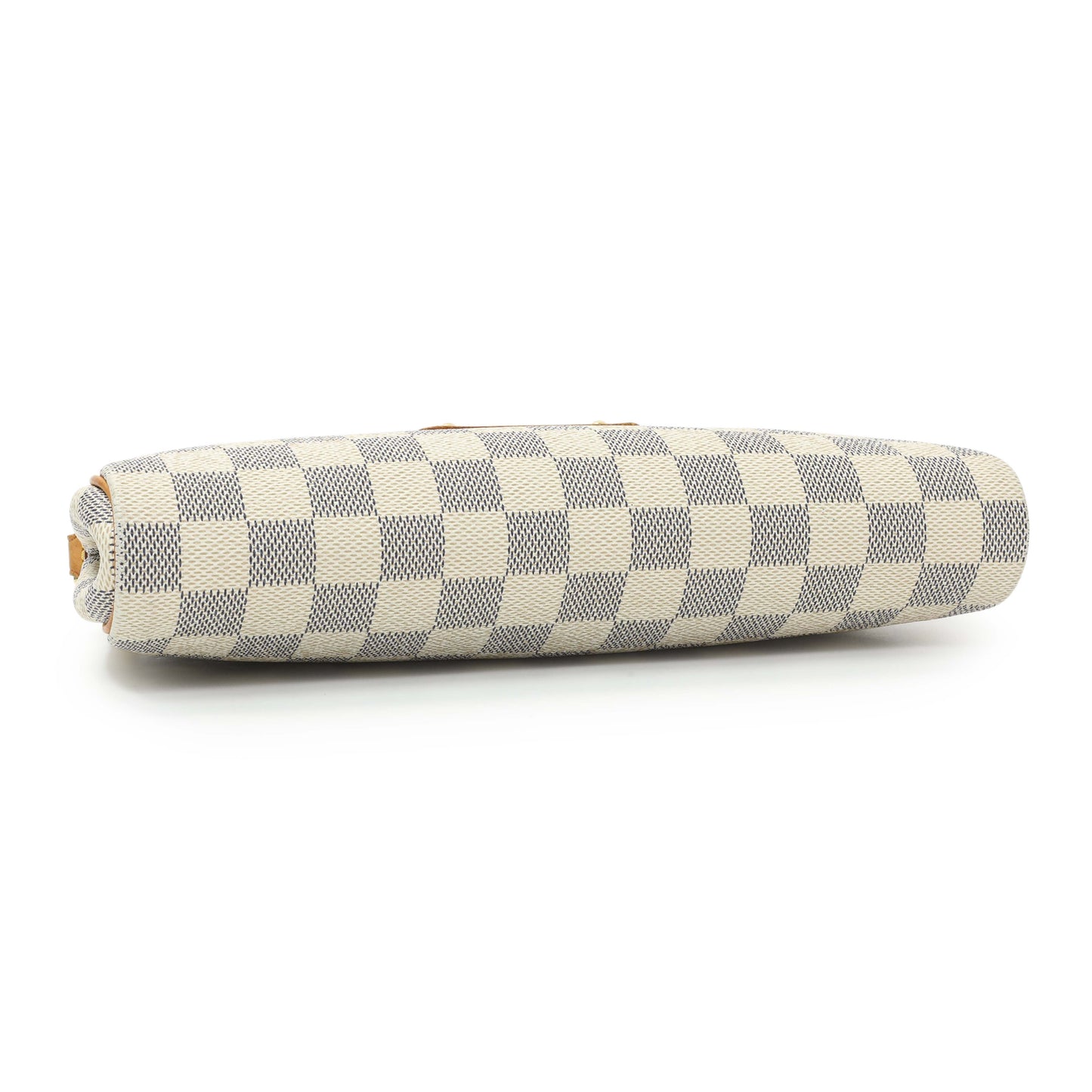 Exclusive Louis Vuitton Damier Azur Eva Clutch — Back View