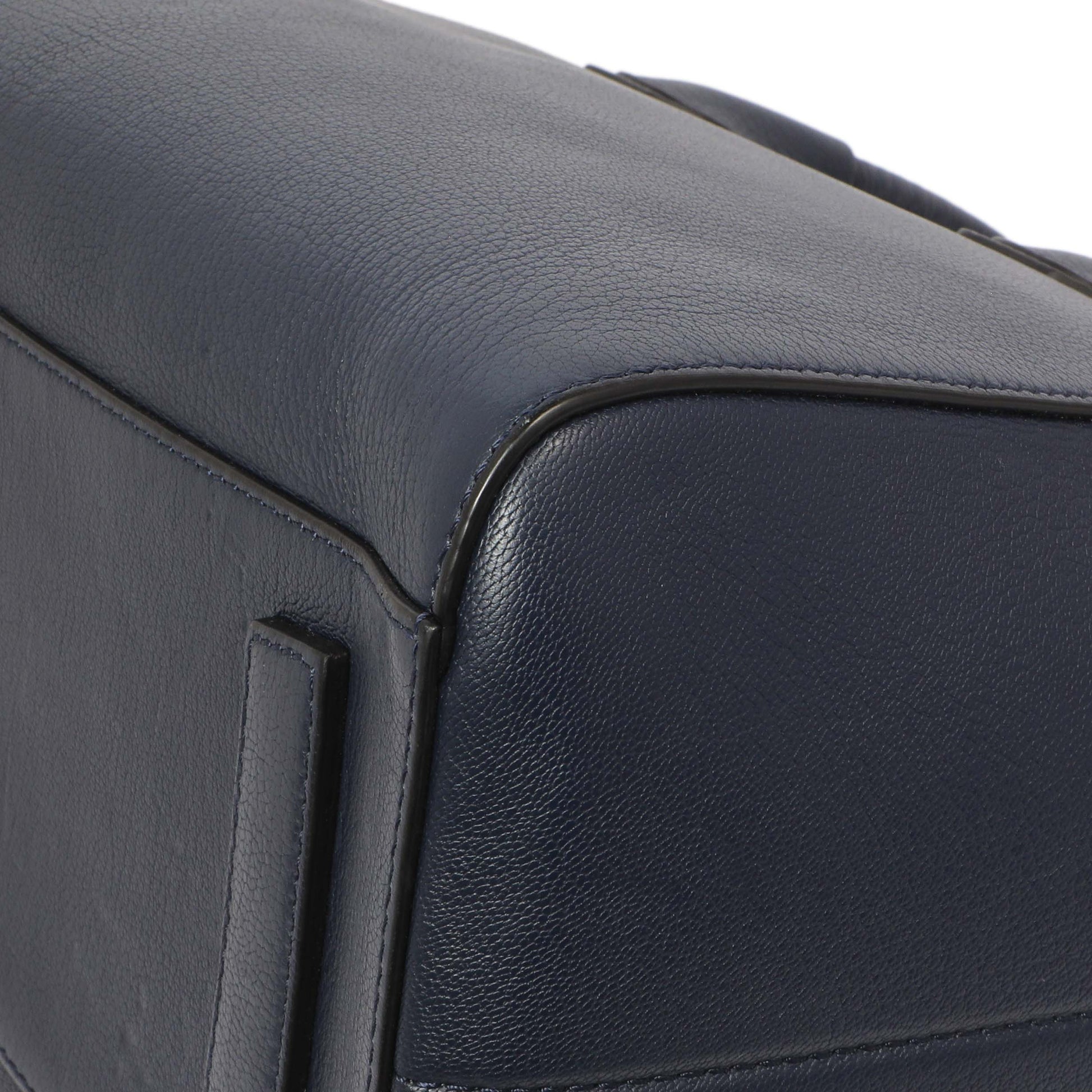 Exclusive Givenchy Blue Sugar Goatskin Medium Antigona — Detail View