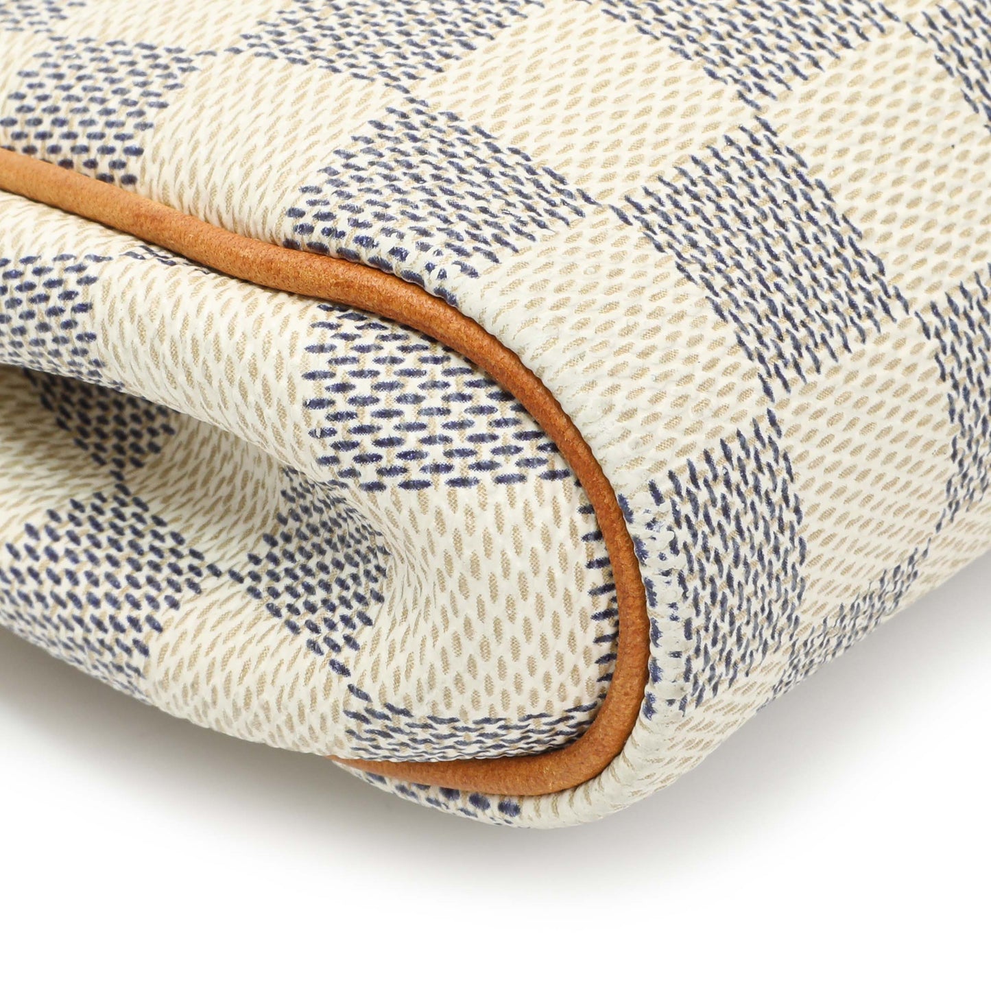 Exclusive Louis Vuitton Damier Azur Eva Clutch — Lifestyle View