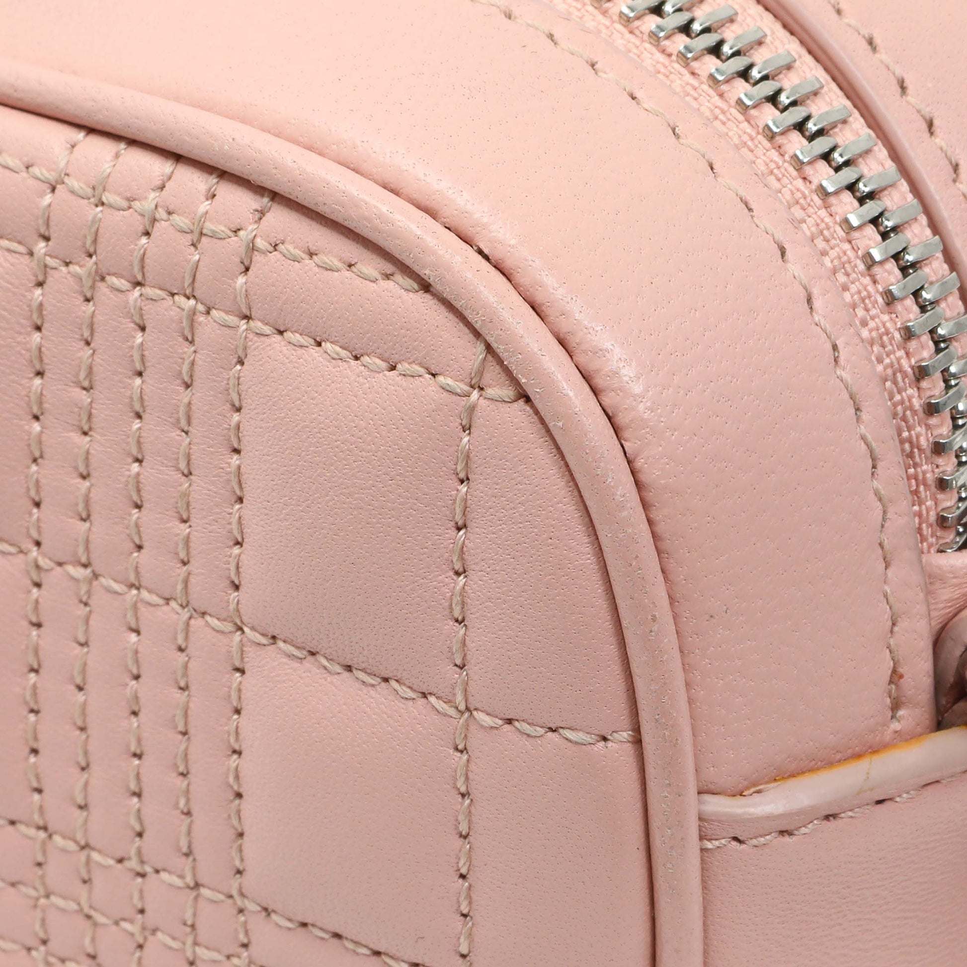 Exclusive Burberry Pink Quilted Calfskin Lola Camera Bag — Alternate View 11