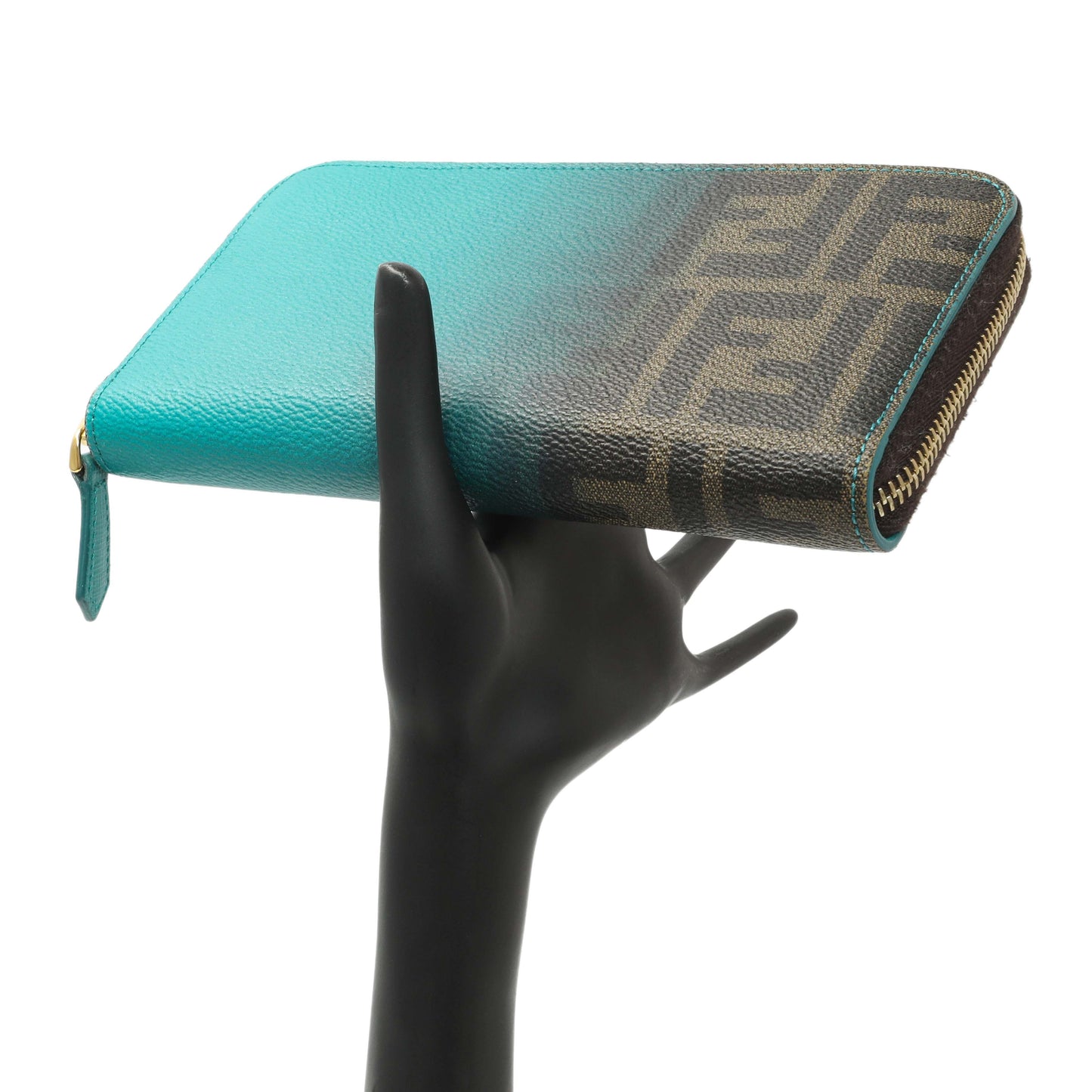 Exclusive Fendi Zucca Zip Around Wallet — Alternate View 13