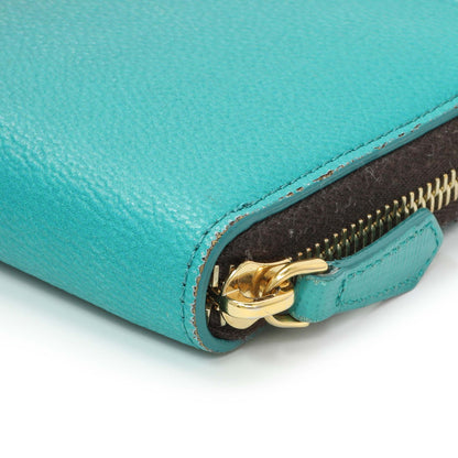 Exclusive Fendi Zucca Zip Around Wallet — Top View