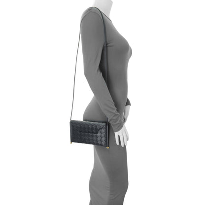 Exclusive Bottega Veneta Solstice Envelope Intrecciato Leather Crossbody — Alternate View 7