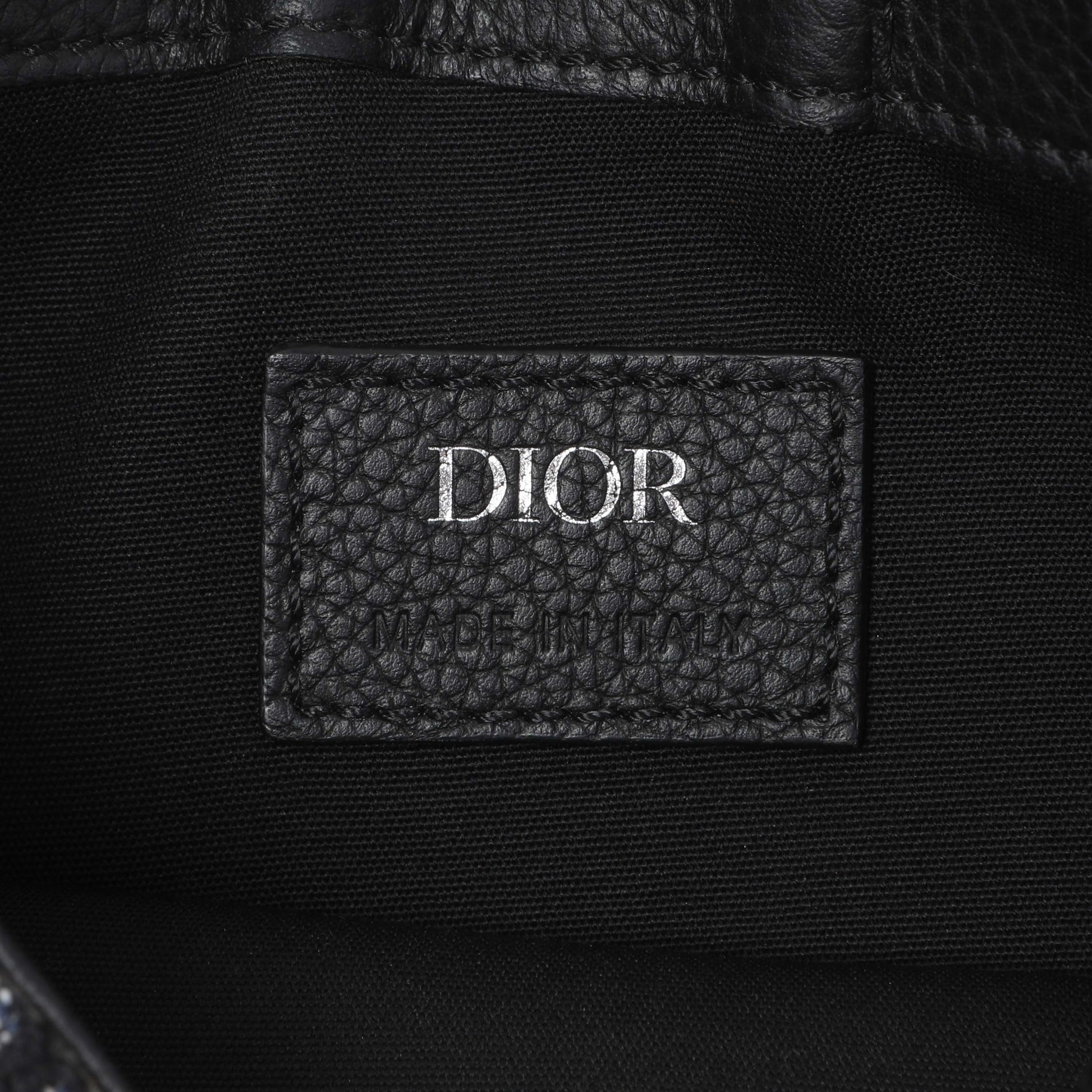 Exclusive Christian Dior Oblique Saddle Messenger Pouch — Lifestyle View