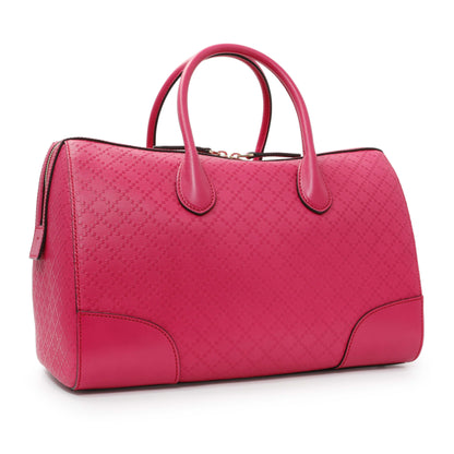 Exclusive Gucci Pink Diamante Boston Bag — Side View