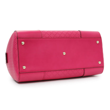 Exclusive Gucci Pink Diamante Boston Bag — Back View