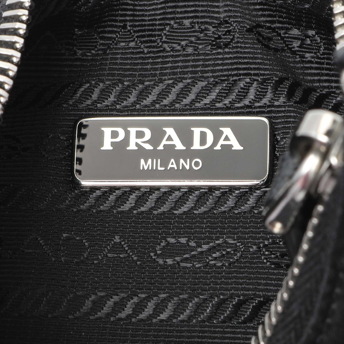 Exclusive Prada Black Nylon Re-Edition 2005 Shoulder Bag — Alternate View 10