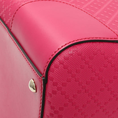 Exclusive Gucci Pink Diamante Boston Bag — Detail View