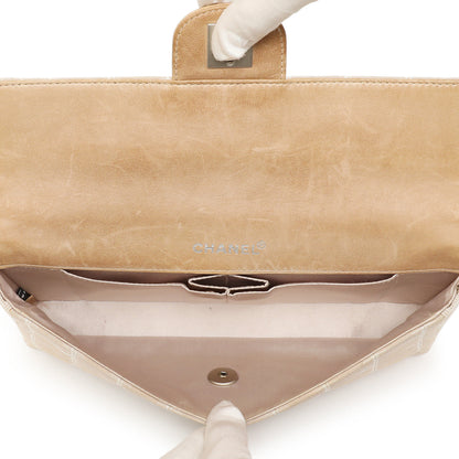 Exclusive Chanel Beige Nylon Travel East West Flap — Lifestyle View