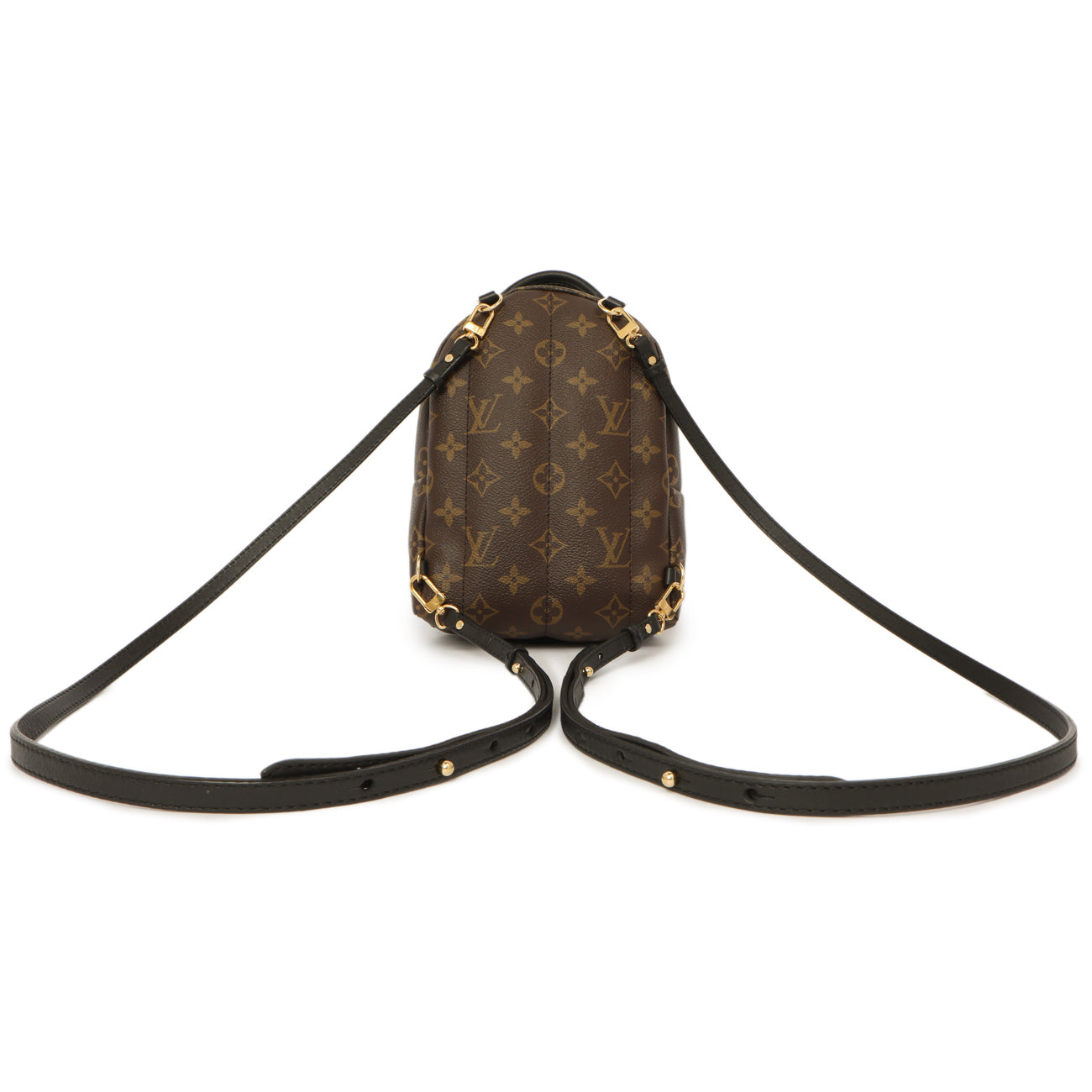 Exclusive Louis Vuitton Monogram World Tour Palm Springs Backpack Mini — Side View