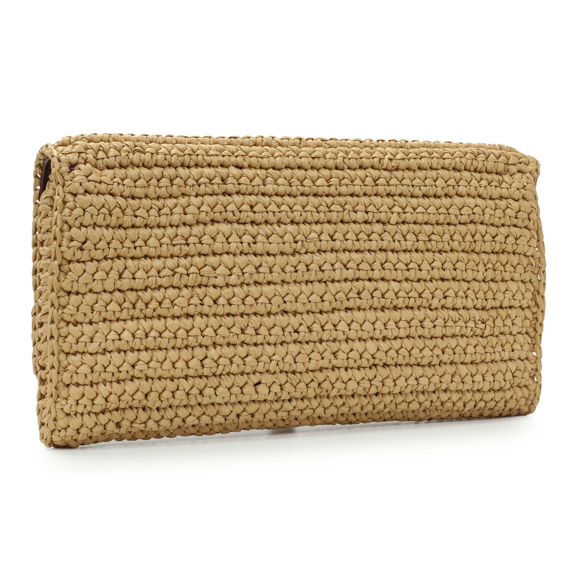 Exclusive Saint Laurent Raffia Monogram Tassel Kate 99 — Side View