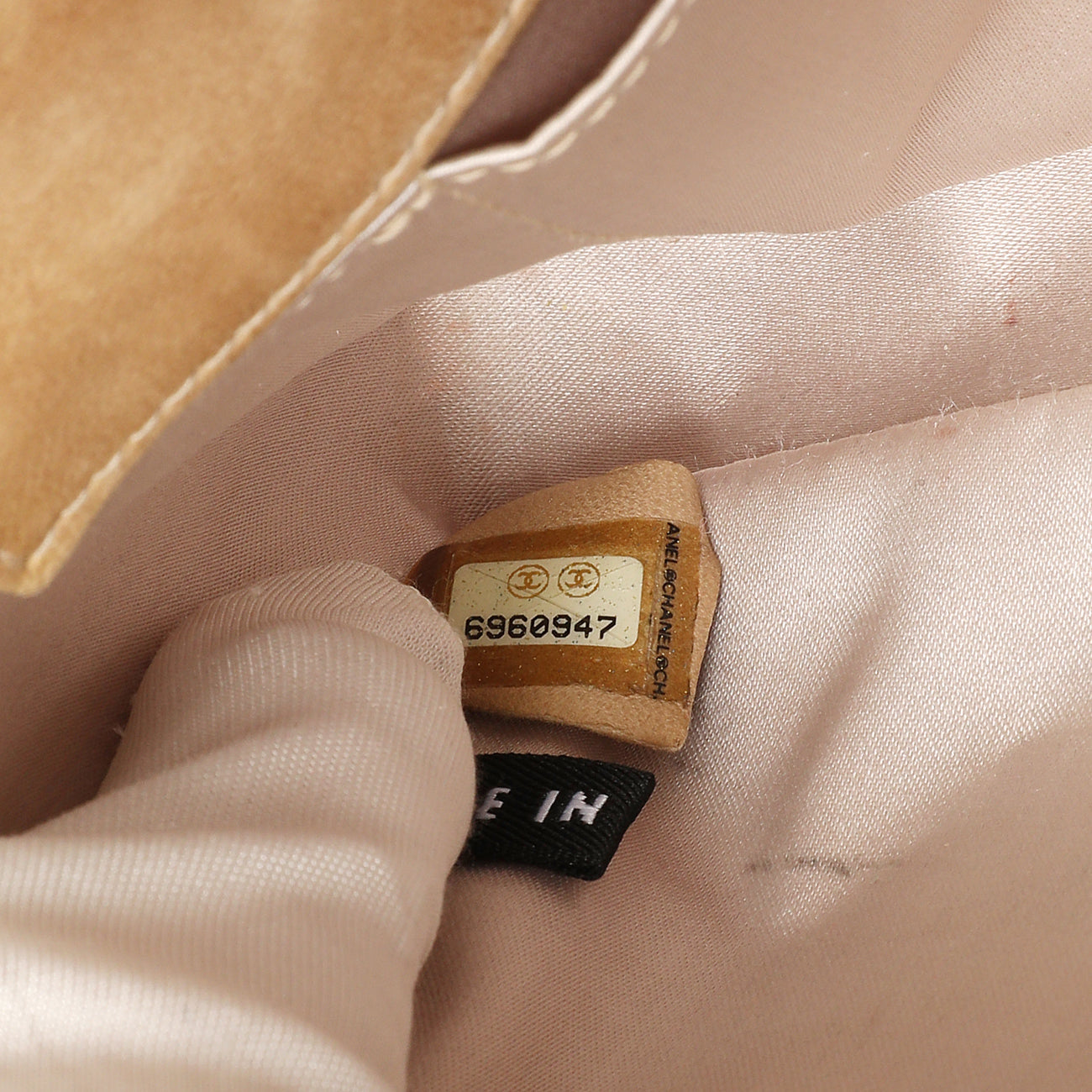 Exclusive Chanel Beige Nylon Travel East West Flap — Alternate View 7