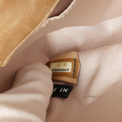 Exclusive Chanel Beige Nylon Travel East West Flap — Alternate View 7