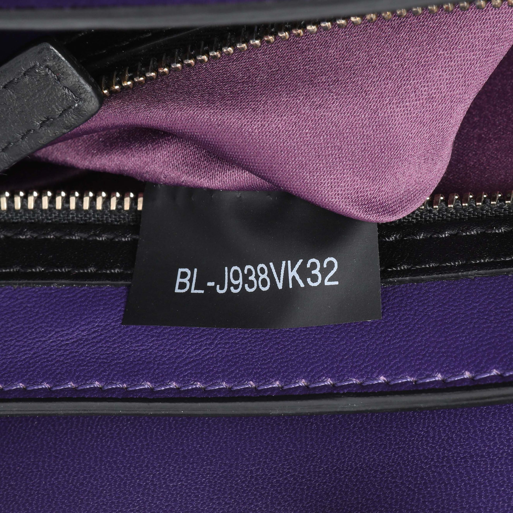Exclusive Valentino Purple Calfskin Rockstud Crossbody — Lifestyle View