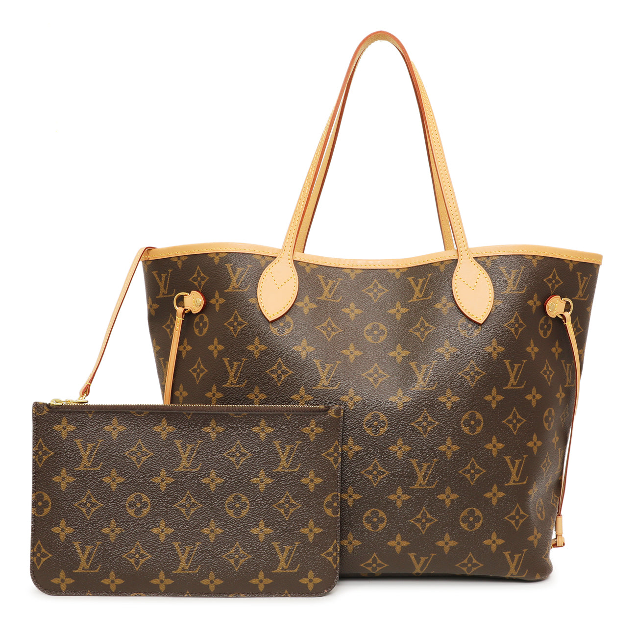 Exclusive Louis Vuitton Monogram Neverfull MM — Front View
